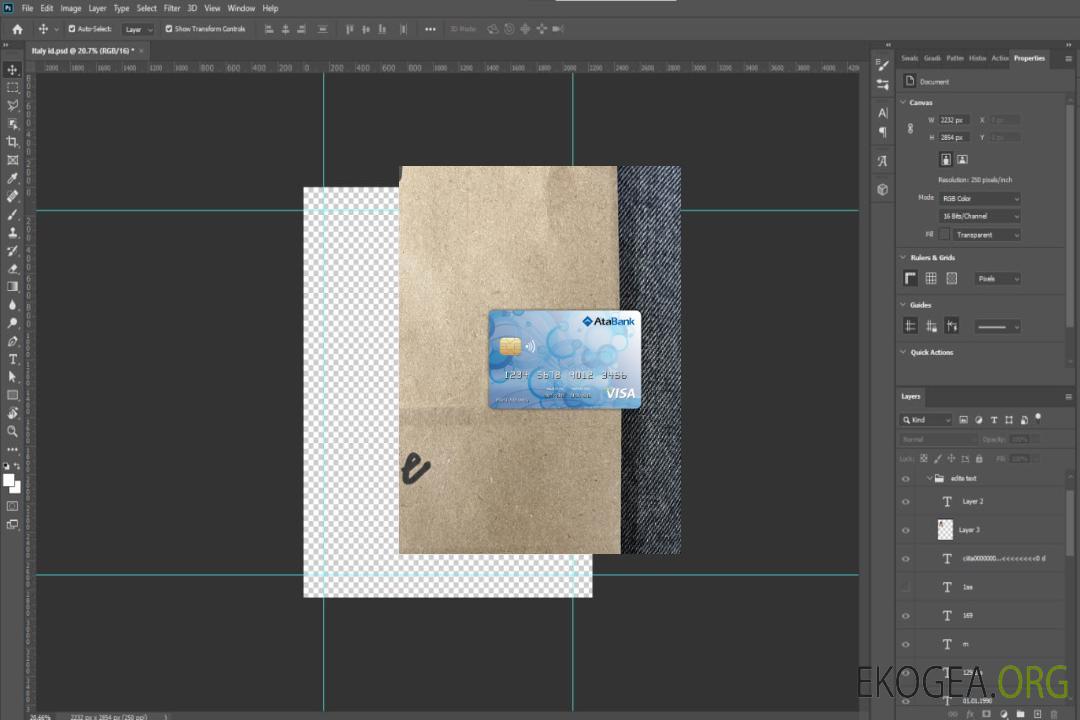 Bosnie , herzégovine, carte visa bancaire Ata, photolook , avant template Bosnie , herzégovine, carte visa bancaire Ata, photolook , avant template